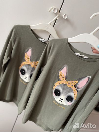 Лонгслив H&M 110/116