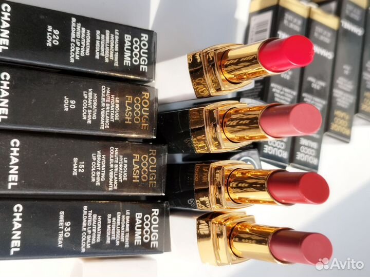 Набор миниатюр помад Chanel