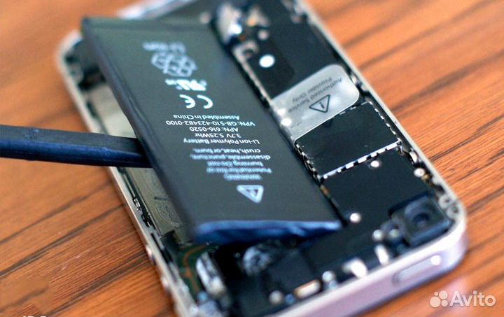 Ремонт iPhone, замена Аккумулятора, Батареи, Акб