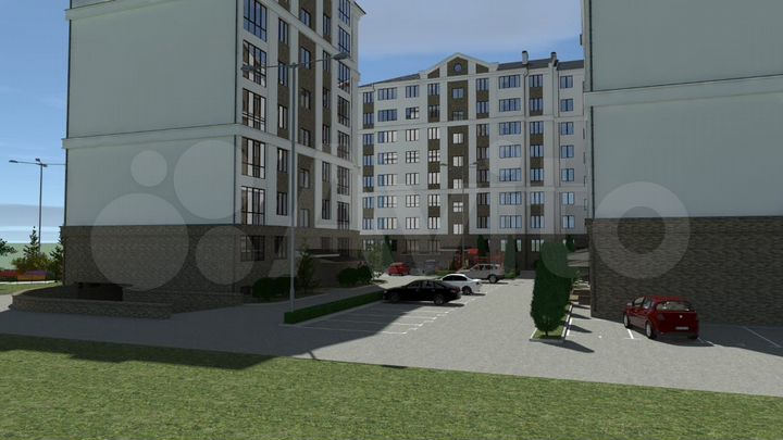 2-к. квартира, 60,9 м², 7/8 эт.