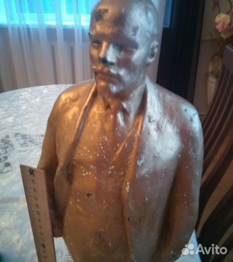 Статуэтка Ленин силумин 45 см,вес 4,530кг редкий