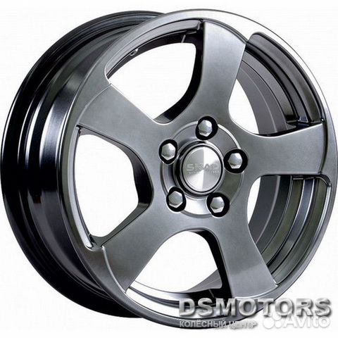 Диски Акула 6.0/16 4x100 ET50 d60.1 графит