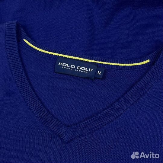 Джемпер vintage ralph lauren polo golf pullover