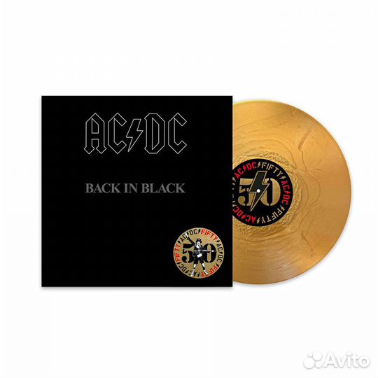 AC/DC / Back In Black (50th Anniversary)(Coloured