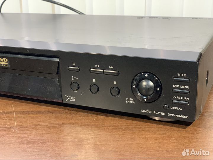 Sony cd/dvd player DVP-NS400D