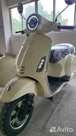 Vespa Электроскутер с люлькой электробайк мопед