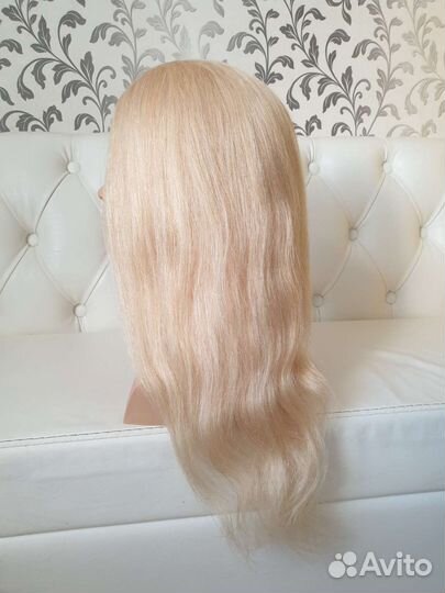 Голова манекен с натуральными волосами