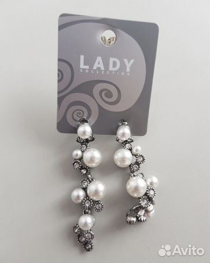 Серьги Lady collection