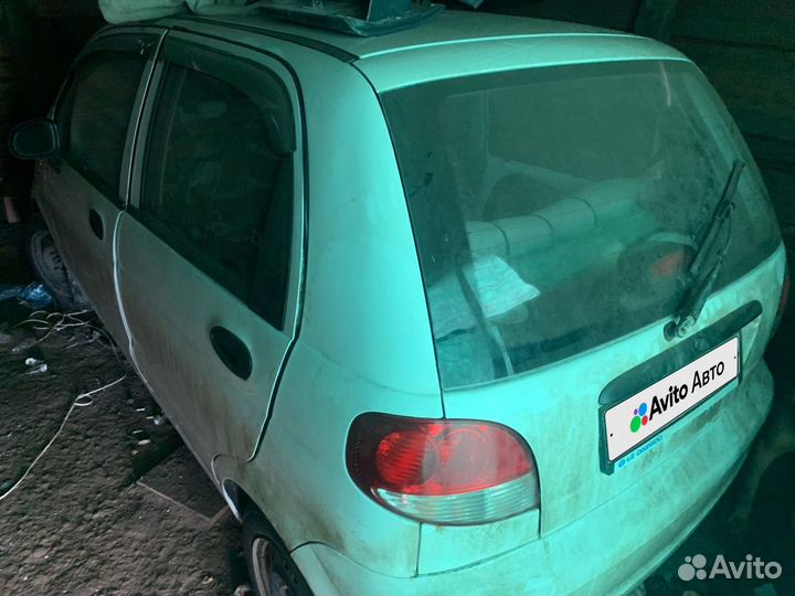 Daewoo Matiz 0.8 МТ, 2011, битый, 156 000 км