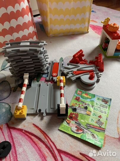 Lego duplo железная дорога разные наборы