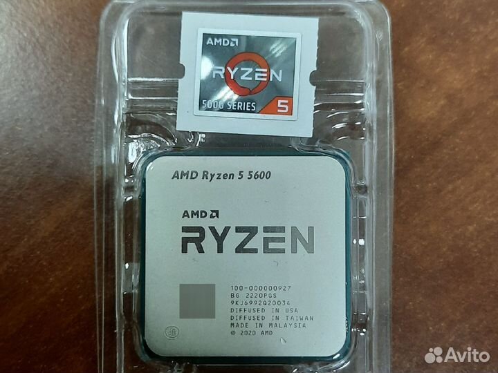Процессор AMD ryzen 5 5600