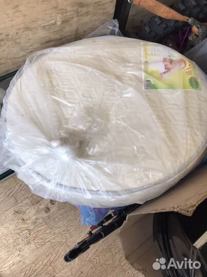 Матрас детский круглый