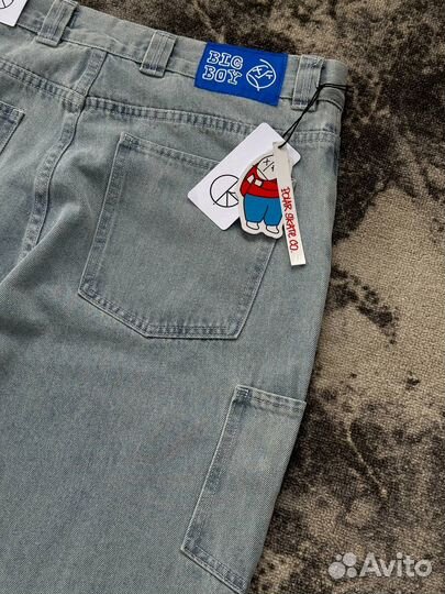 Джинсы Polar BigBoy Single Knee Light Blue