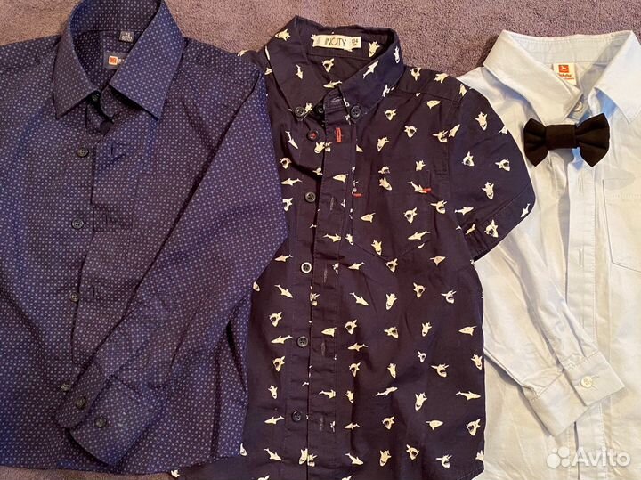 Рубашки на мальчика 104