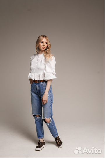 Женская рубашка блузка zara s