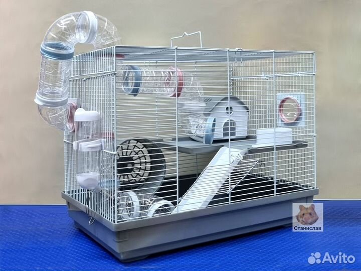 Клетка для хомяка, для грызунов. С лабиринтом. NEW