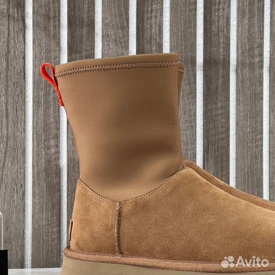 Ugg Dipper Chestnut Угги На Платформе с Резинкой