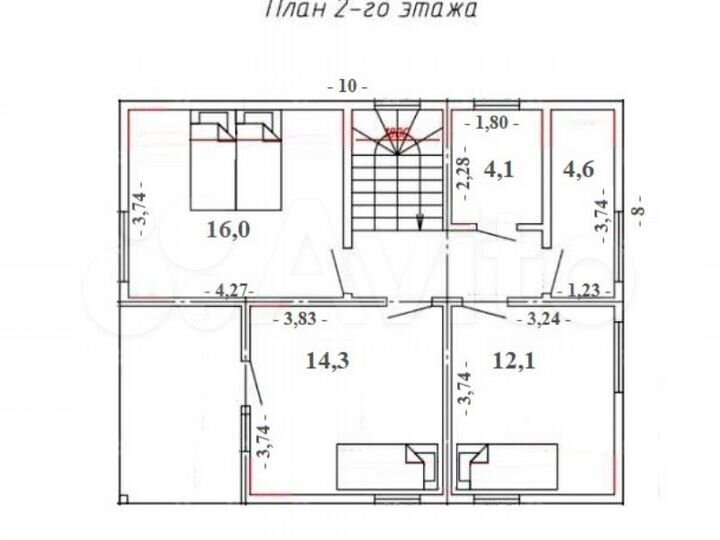 Дом 140 м² на участке 10 сот.