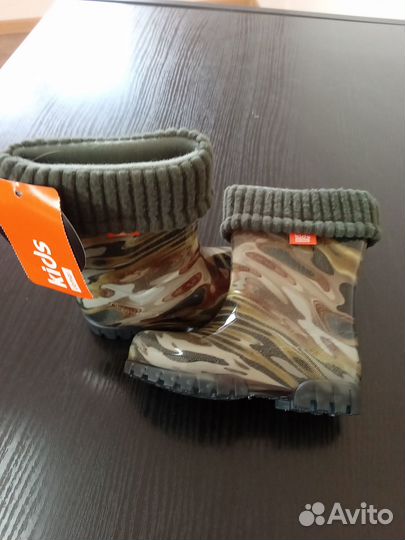 Сапожки demar для детей резиновые, Польша