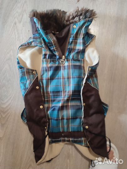 Утепленная куртка на собаку средних пород