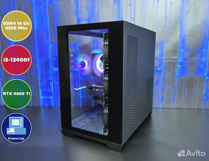 Сборки игровых пк i5-RTX4060Ti-16DDR4-MQH02746-H610