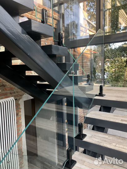 Ограждения из стекла