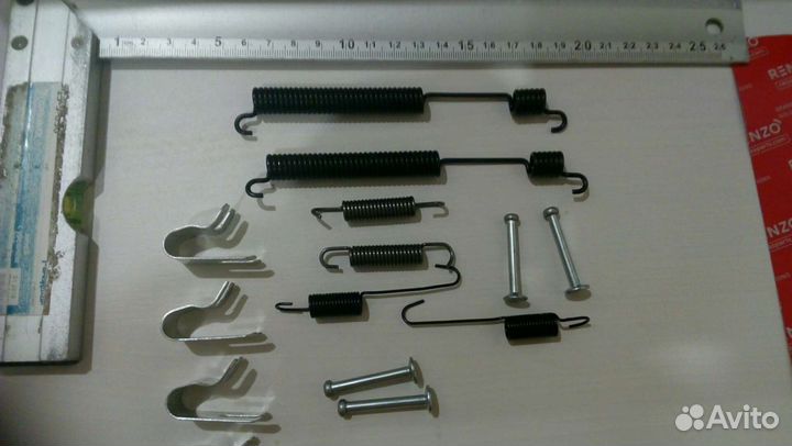 Монтажный комплект на барабанный тормозной механиз