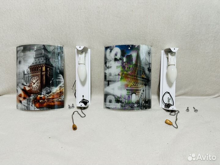 Настенный светильник Лондон и Париж