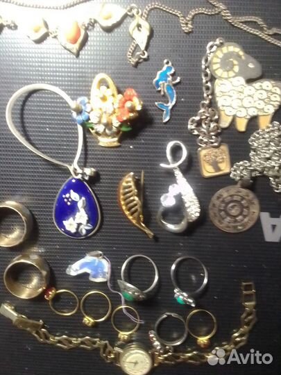 Броши кольца