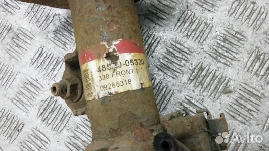 Стойка передняя левая toyota avensis T27 (HBN16K50