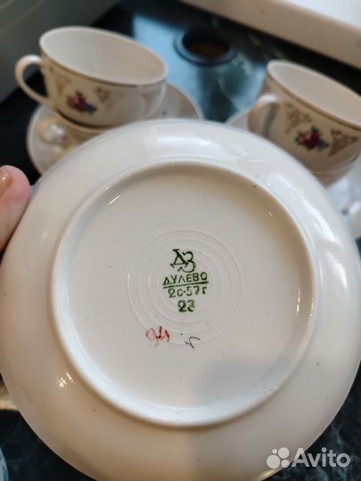 Чайный сервиз дулево