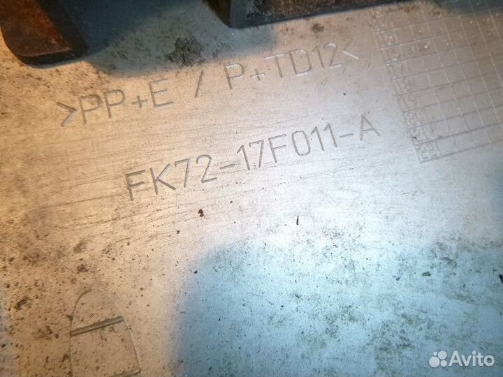 Накладка переднего бампера land rover discovery sport discovery sport 2014