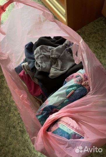 Детские вещи пакетом бесплатно