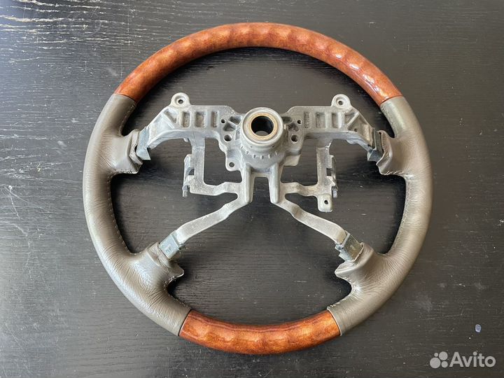 Руль под дерево на Toyota Prado/Camry 30