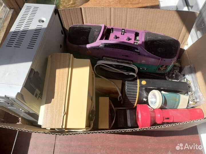 Электроника СССР и кнр коробка