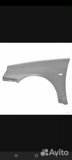Крыло переднее priora