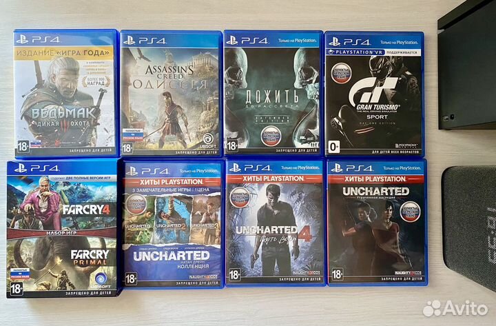 Диски игры для PS4