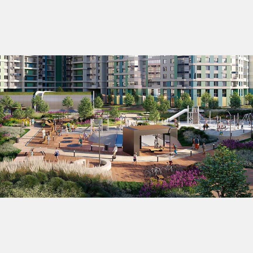 1-к. квартира, 41 м², 2/20 эт.