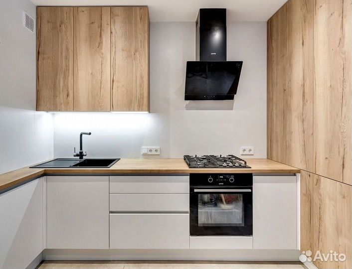 Уютные кухни на заказ мдф фасады