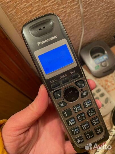 Телефон стационарный Panasonic беспроводной