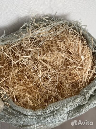 Древесная стружка для упаковки подарков