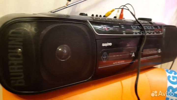 Двухкассетная магнитола Sanyo MW738K