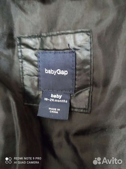 Костюм GAP детский демисезонный