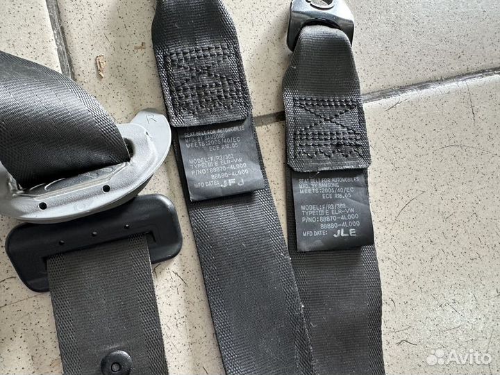 Ремень безопасности передний правый Киа Рио 3