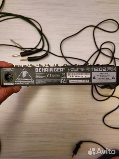 Пульт микшерный Behringer xenyx 1202 FX