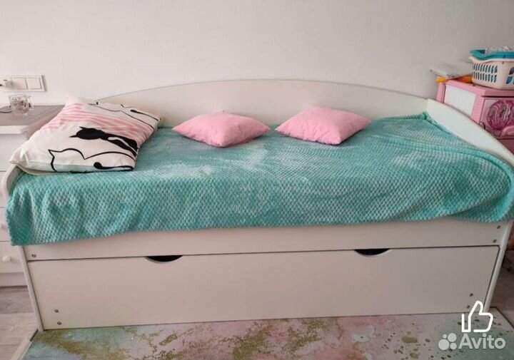 Кровать двухъярусная выдвижная Слайдер 80*190