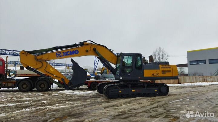Услуги гусеничного экскаватора xcmg 335