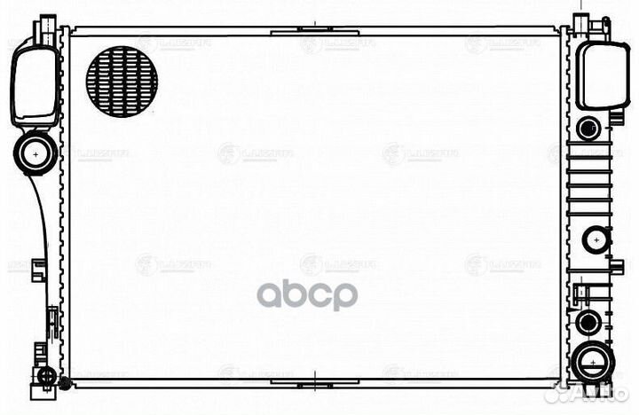 Радиатор охл. для а/м Mercedes-Benz S (W221) (0