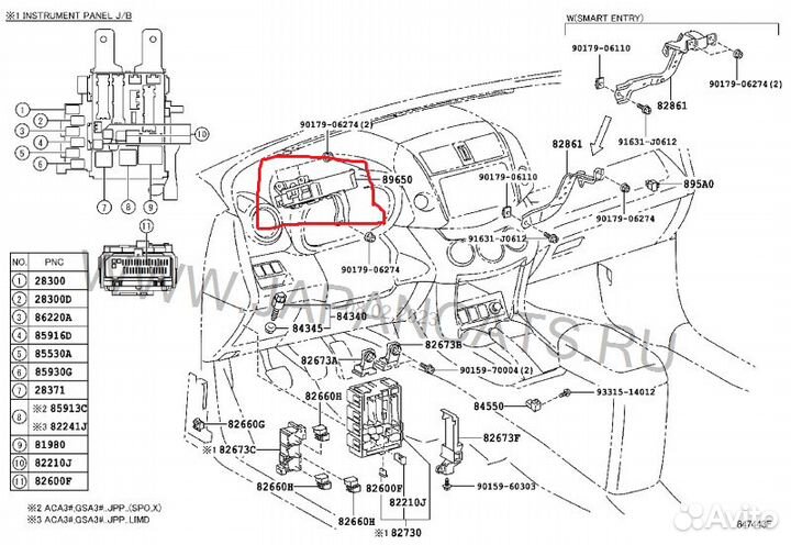 Эбу рулевой рейки toyota RAV-4 ACA-30 08-12 г.в