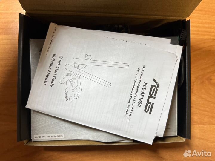 Wi-Fi модуль Asus PCE-AX1800 Dual Band